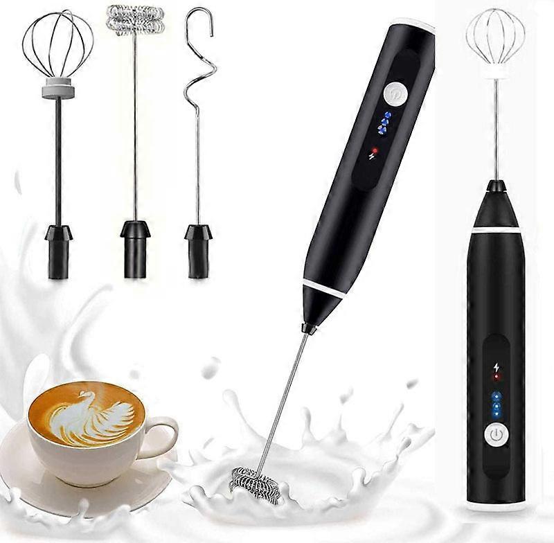 Portable Electric Whisk For Desserts And Coffee Handheld Kitchen Mixer Compact Size Ergonomic Handle
