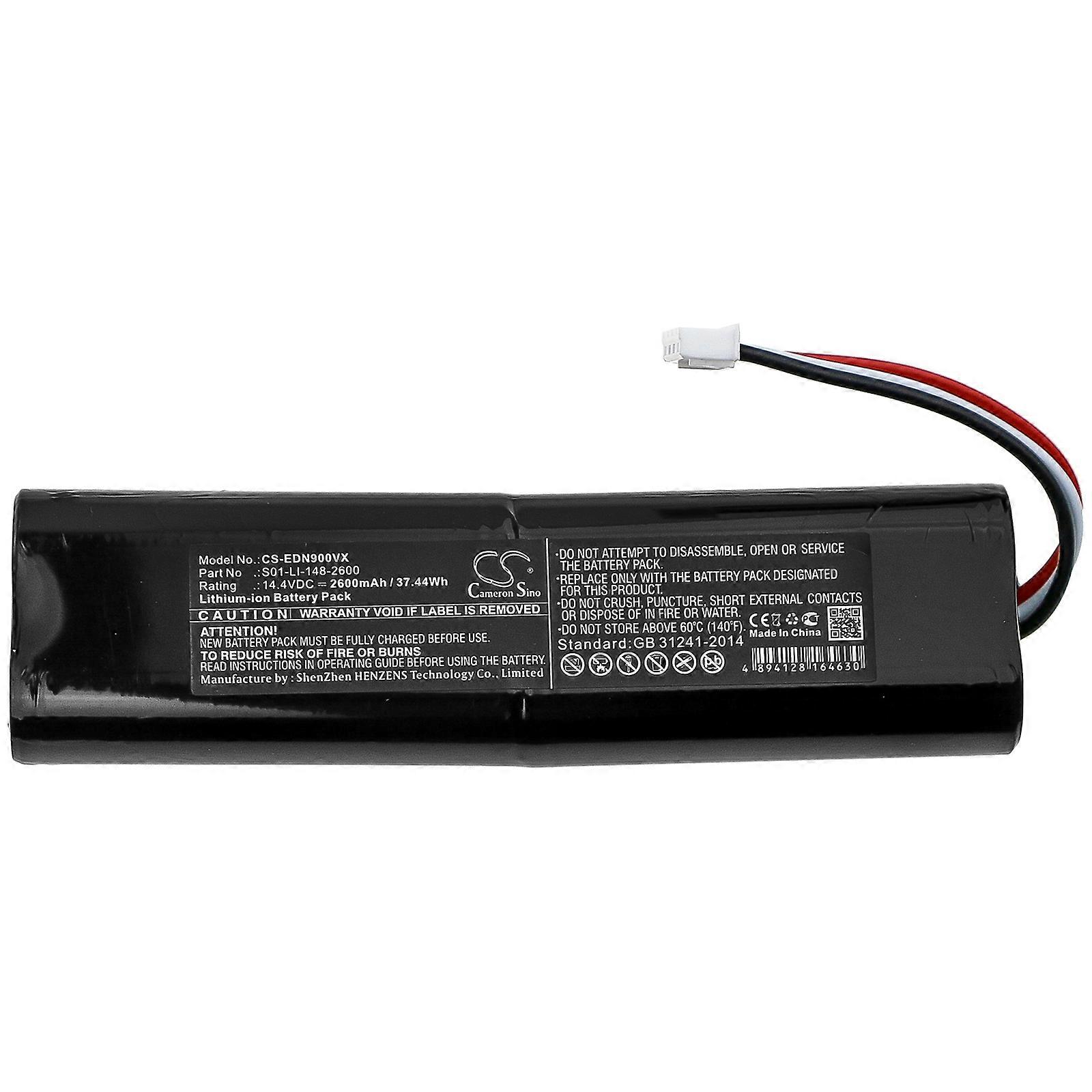 2600mAh/3400mAh Vacuum Battery for Ecovacs Deebot Ozmo 900,901,905,930,937,920,DG36,DG70