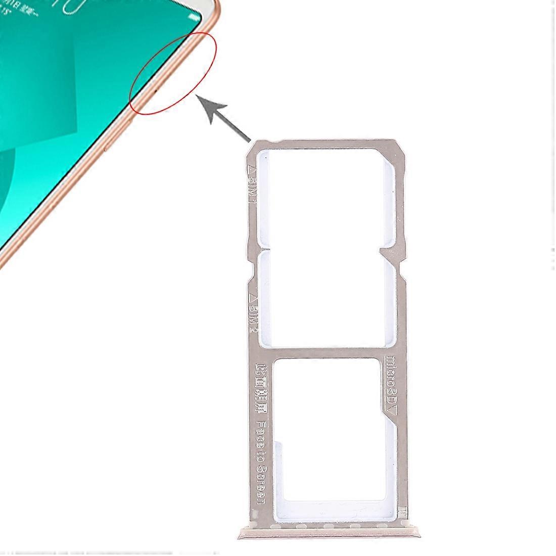 2 x SIM Card Tray + Micro SD Card Tray for OPPO A83