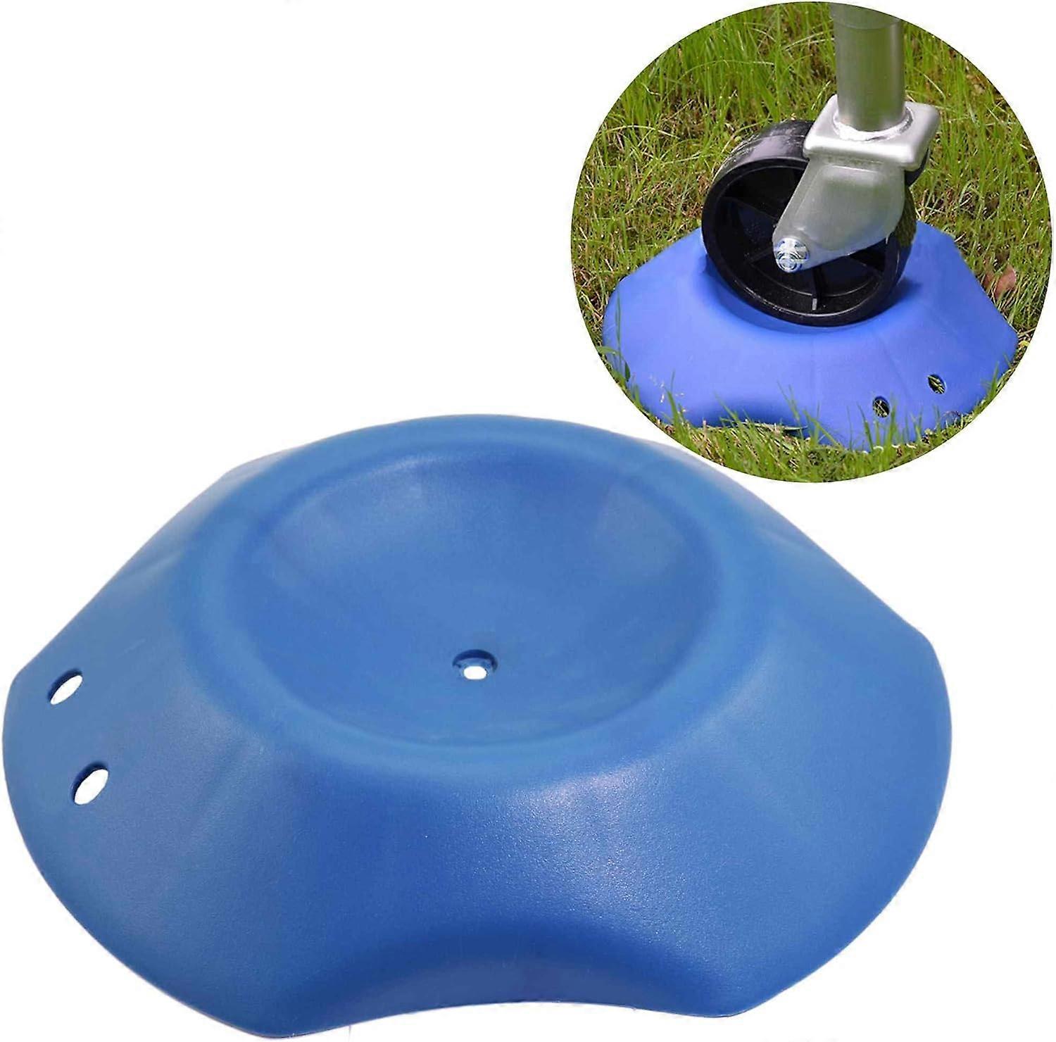Anti-slip wheel chock for caravan or trailer.