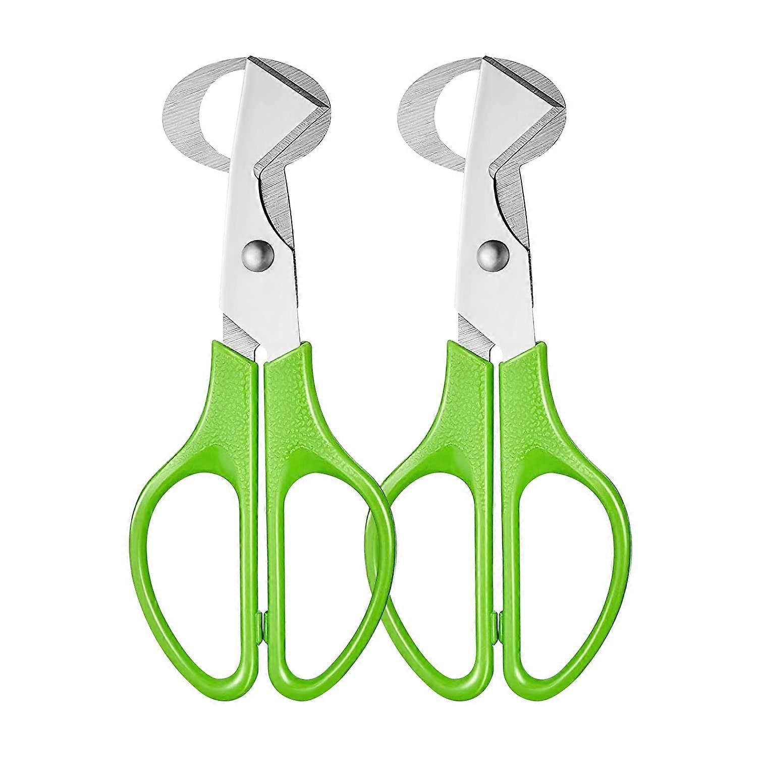 Quail Egg Scissors, 2 Pack Egg Shell Separator Cutting Scissors, Quail Egg Cutters, Egg Opener, Kitchen Tools