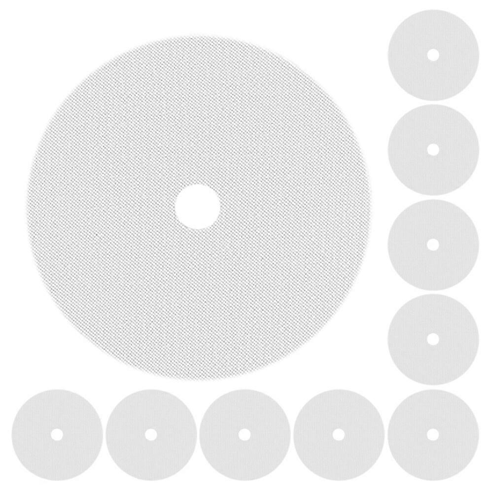 10Pcs Round Silicone Dehydrator Sheets Non-stick Reusable Fruit Dehydrator Mats for Fruit Dryer