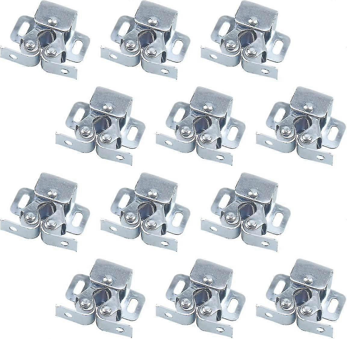 12pcs Latch With Double Roller For Cabinet Swing Door-MXBC