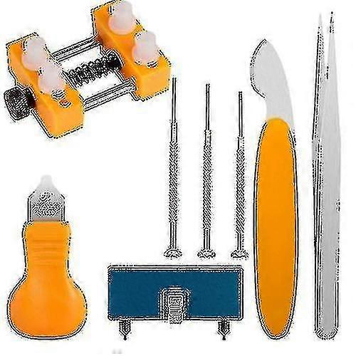 6 In 1 Watch Repair Kit Set Watch Cap Opener Strap Adjuster