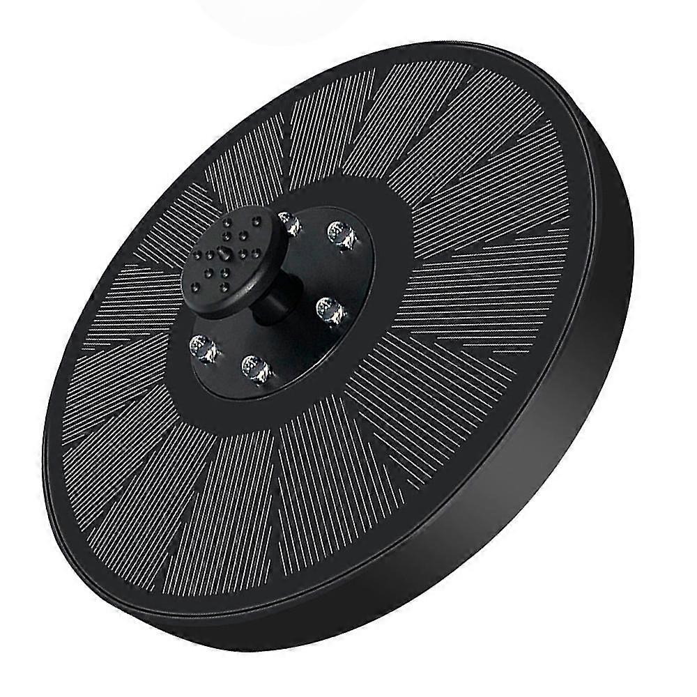 Solar Fountain Pump For Bird , Solar Powered Fountain With Led Light