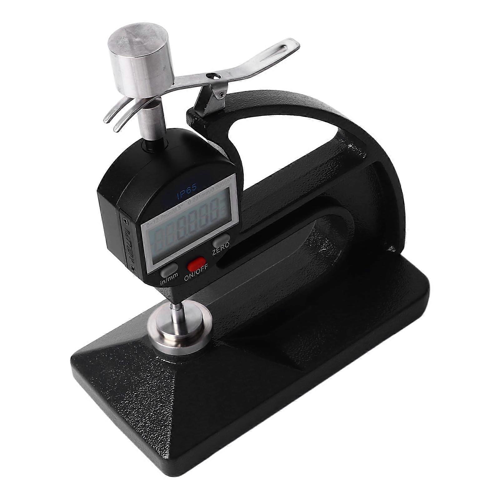 Digitale diktemeter IP65 waterdicht 0,001 mm 0,00005 in resolutie 0 tot 12,7 mm diktemeetinstrument