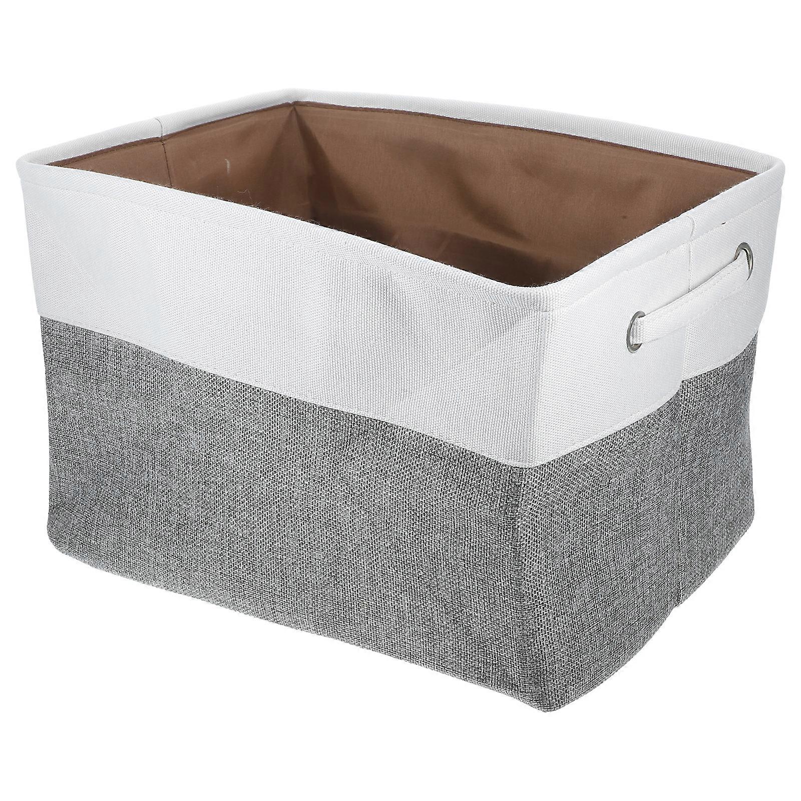 Foldable Storage Bin Folding Clothes Organizer Bin Large Capacity Sundries Storage Holder