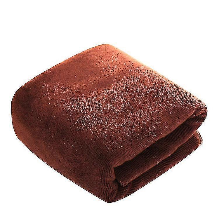 Microfiber Cleaning Cloths, Nonabrasive, Reusable & Washable  11.8x11.8" Brown (2pack)