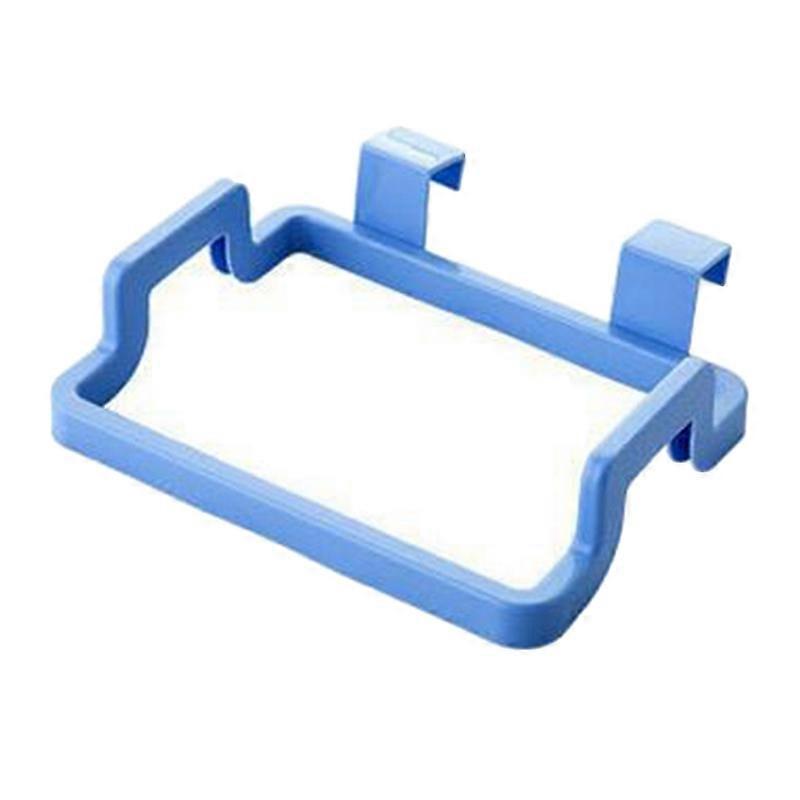 Practical Kitchen Trash Garbage Bag Plastic Holder Cabinets Towel Rack Organizer JIKAIX