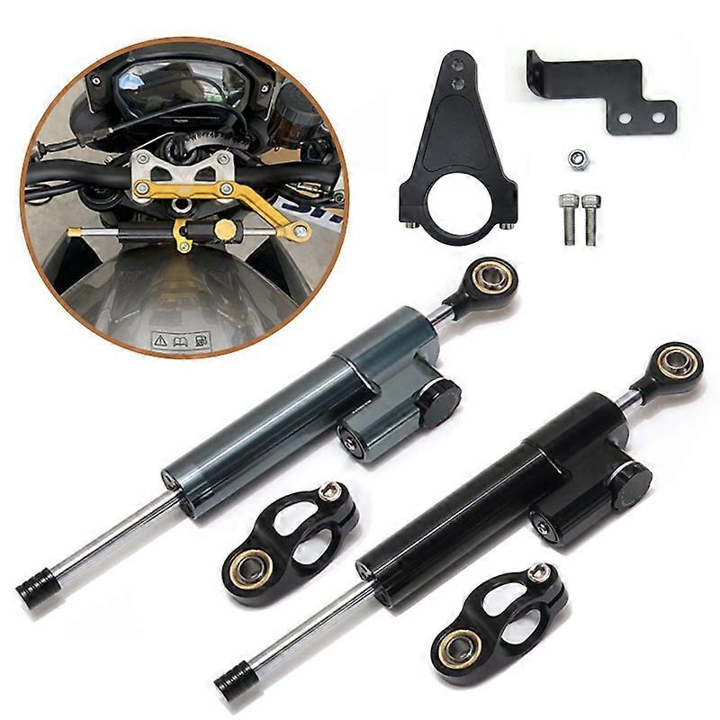 Universal Motorcycle Adjustable Steering Damper Electric Scooter Directional Steering Damper Bracket for Inxing V7 V5 Part