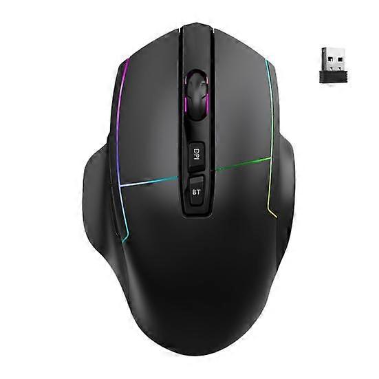 RGB Mouse Cool Ergonomic Adjustable DPI for Notebook