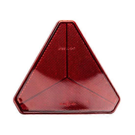 Sturdy Rear Reflector Install Scratch-free Easy to Red Wear-resistant Reflective Triangle Reflector vehicle