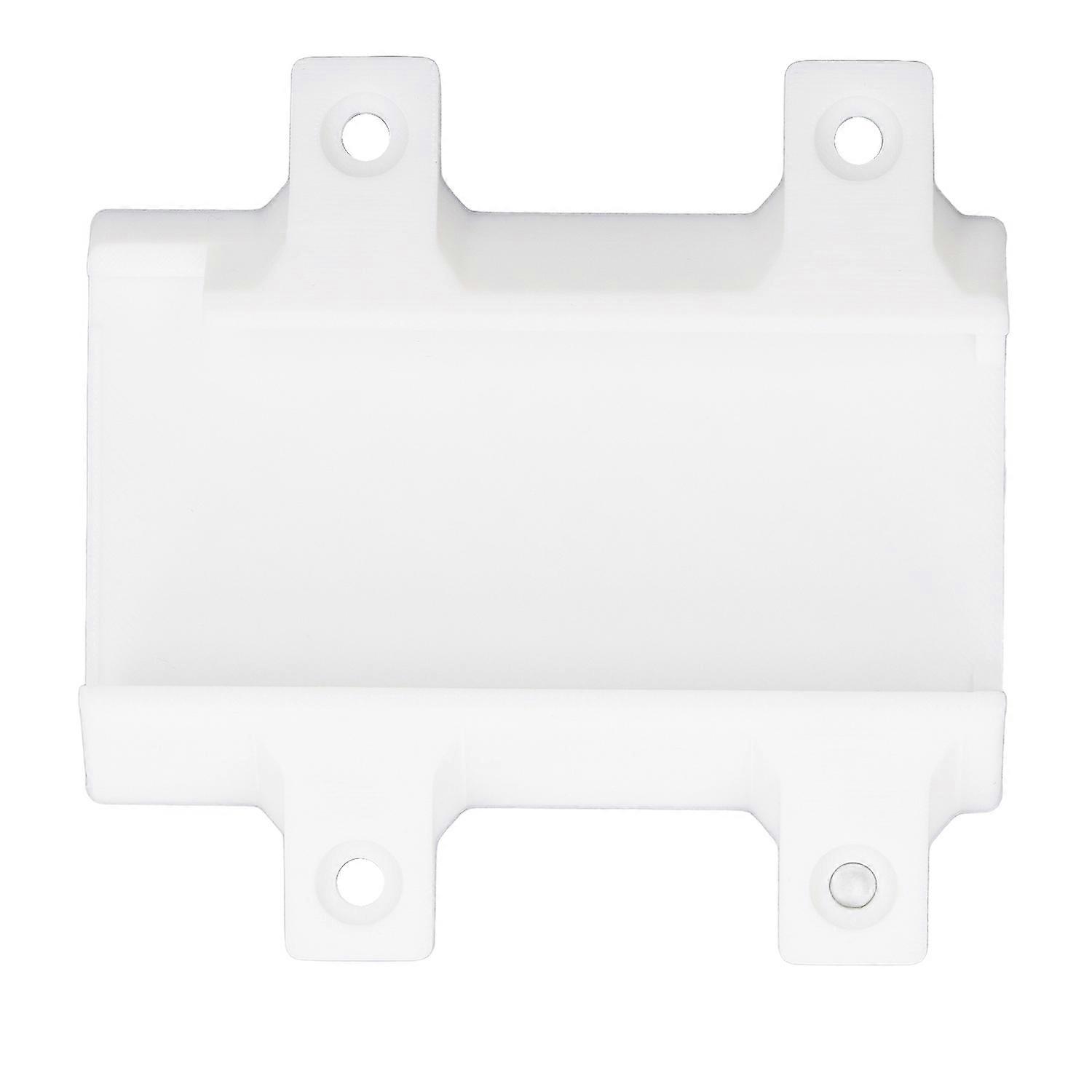 Ethernet Adapter Wall Mount White ABS Sturdy Structure Secure Mounting Ethernet Adapter Bracket 