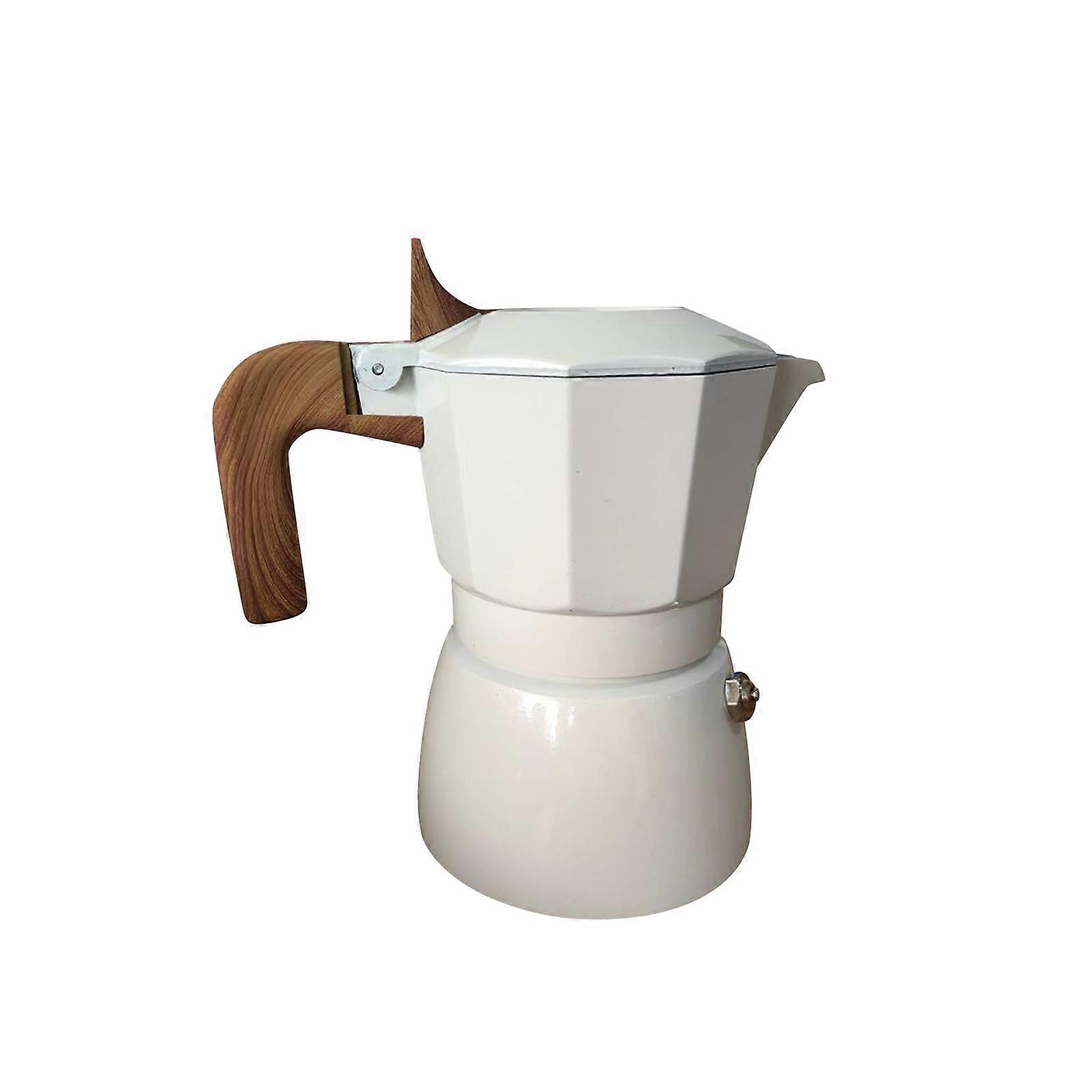 Mini caffettiera da esterno - Bianca Fatta a mano Perfetta Pick-Me-Up