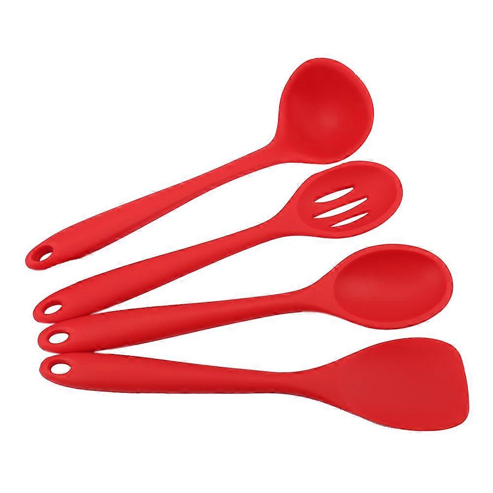 Calypso Basics Melamine Utensil Set, Piece, Red