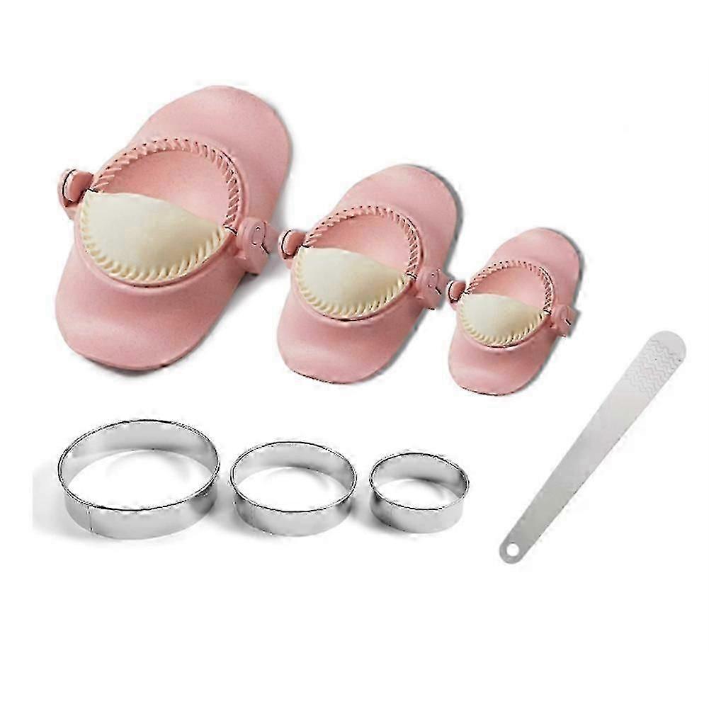 Dumpling Maker,Empanadas Press Mold Maker Set with Dough Cutter, Dumpling Mold Set and Cutter compatible with P