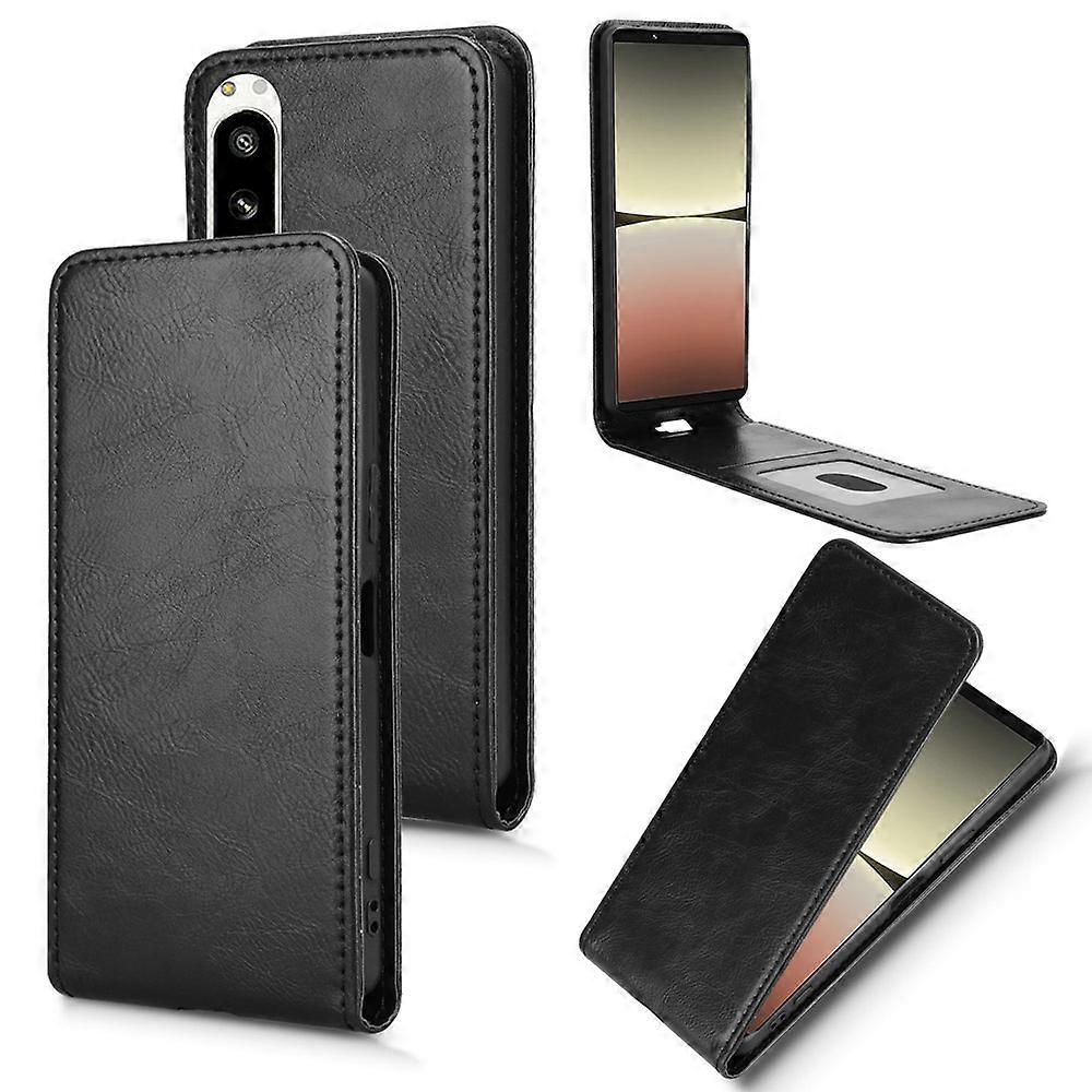 Magnetic Vertical Flip Leather Phone Case