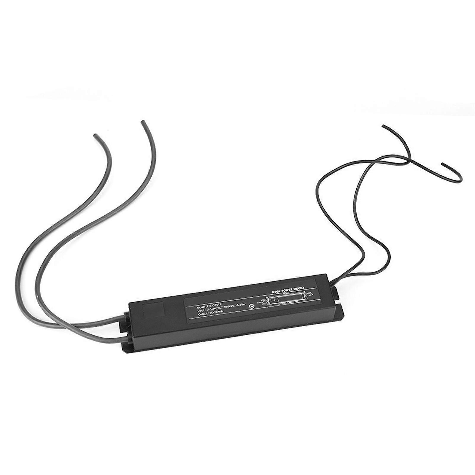 Neon Light Electronic Transformer 5KV 30mA Power Supply, High Output Neon Sign Driver for Indoor Outdoor Display