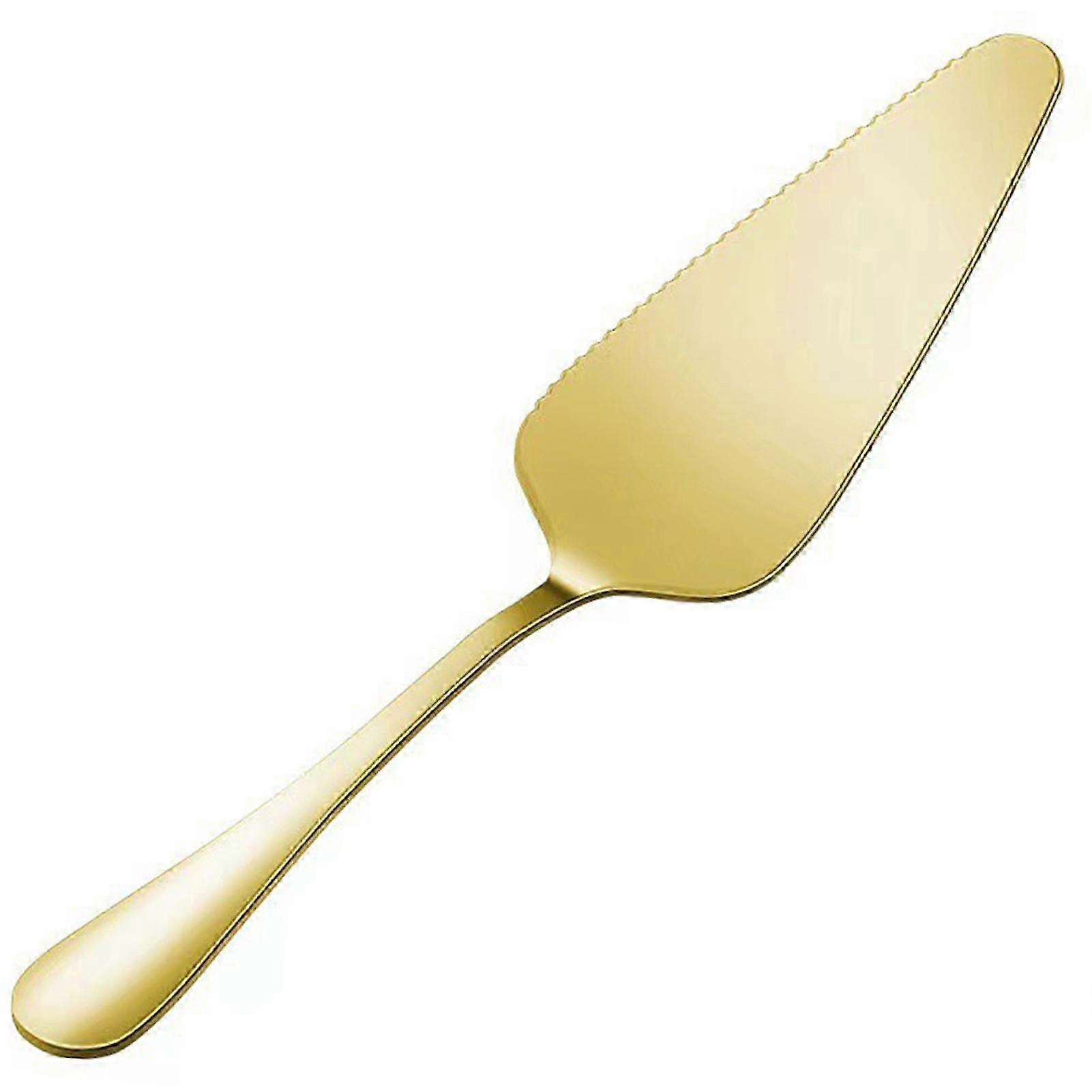 Multifunctional Pizza Cutter Spatula Long Handle Triangle-Shovel for Home Kitchen