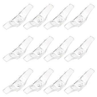 12pcs Blind Cord Cleats Plastic Blind Cord Winders Blind Replacement Cleats for Home Office (Screws Included)