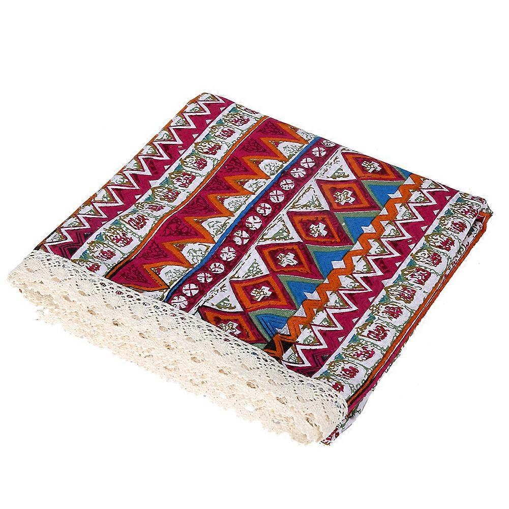 Cotton and Linen Table Cloth Square 140 X 140 Cm Dining Table Cover Kitchen Table Protector Decor