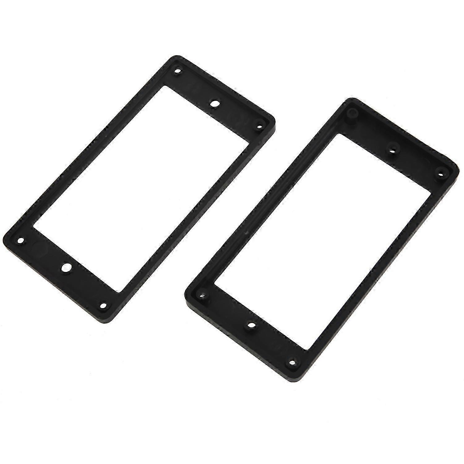2Pcs επίπεδη Humbucker pickup τοποθετώντας το πλαίσιο δαχτυλιδιών πλαστικό για την ηλεκτρική κιθάρα USNEW