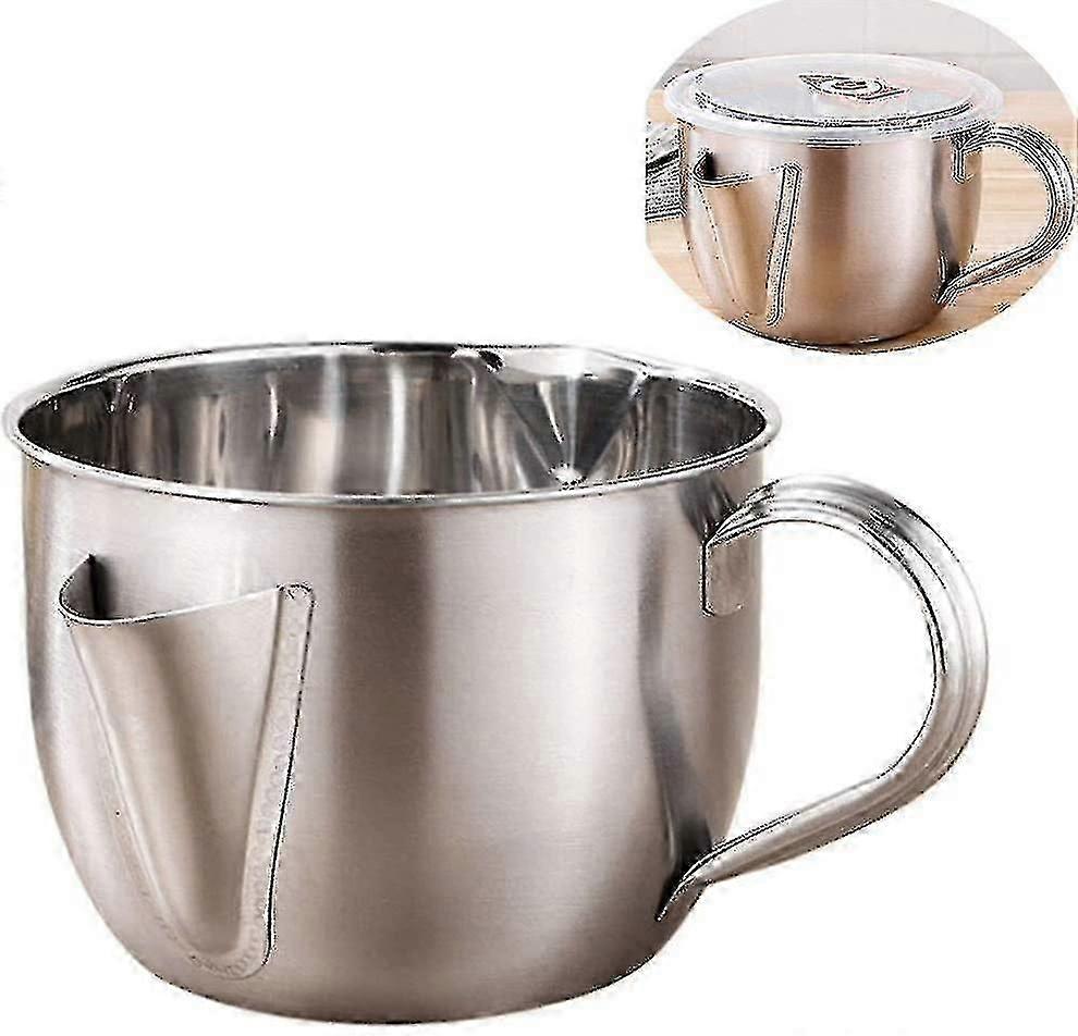 Fettseparator i rustfritt stål for sauser og matolje - 80 tegn