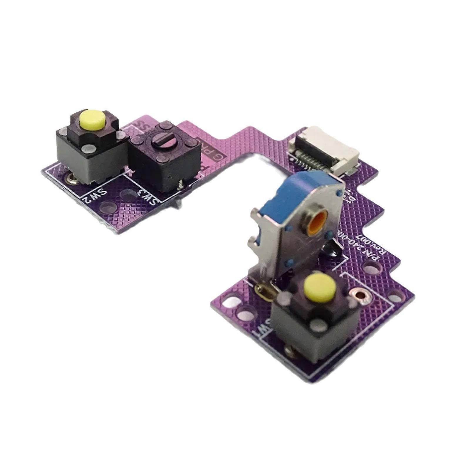 Microswitch PCB Button Board for GPro Wireless Mouse Motherboard with Dustproof Mouse Encoders Decoders