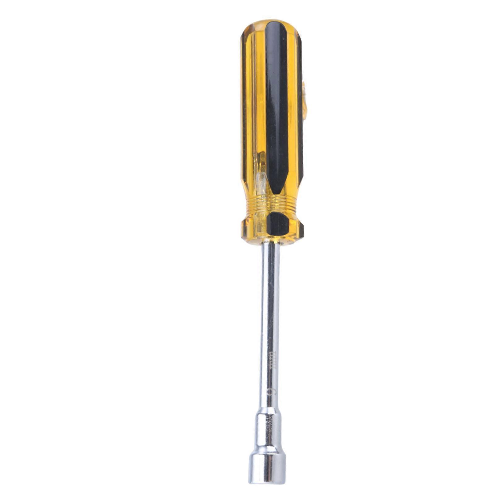 5-10mm Metal Socket Driver Wrenches Screwdriver Hex Key Socket Screwdriver Socket Screwdriver Hand Tool Socket Screwdriver  10mm