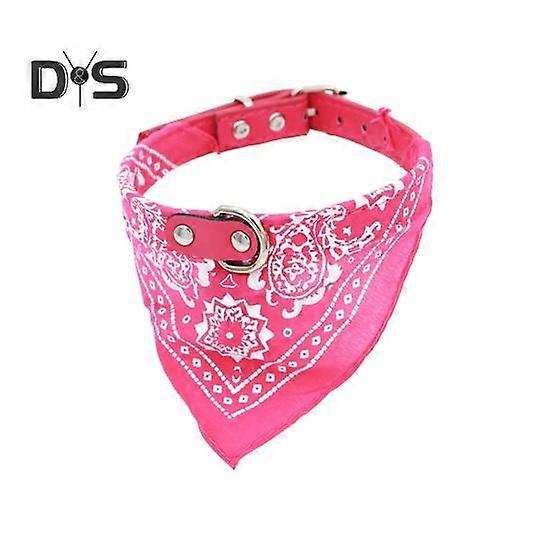 Pet Saliva Towel Ethnic Style Print Triangle Neckerchief Bib Fabric Adjustable Bandana Collar for Puppy Dogs Cats Pet Accessories Gift