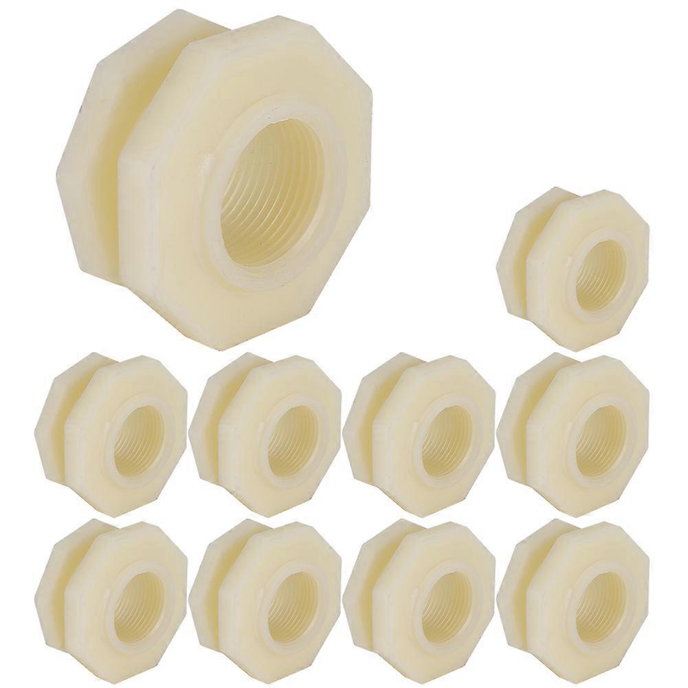 10Pcs Water Tank Joints Aquarium Tower Thread Connetors Adapter