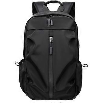 (Black) Lightweight Waterproof Backpack for Men