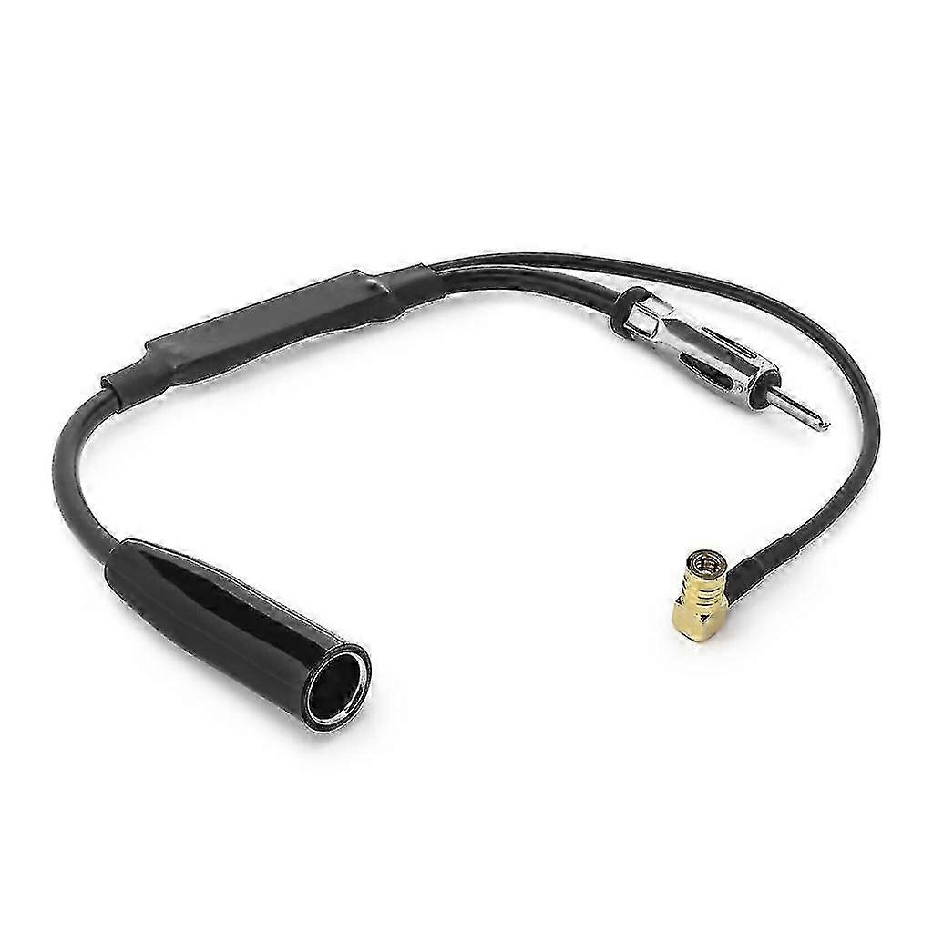 Verbesserte DAB Auto Antenne Splitter SMB Adapter DIN-Stecker Auto Radio DAB + Antenne