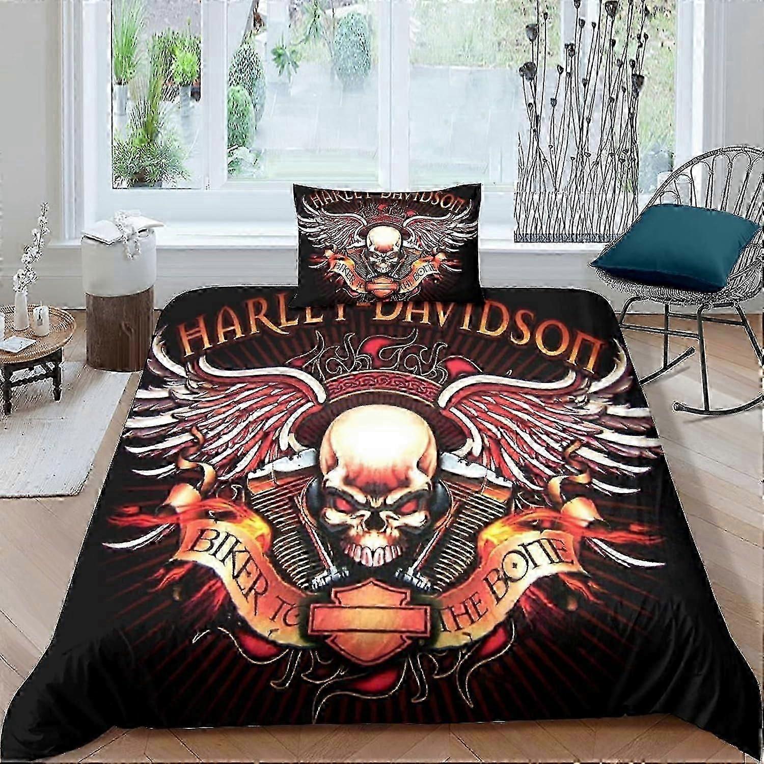 J4105 Lençóis Cavalo Impresso em 3D Conjunto de Capa de Colcha 3 Peças Roupa de Cama Microfibra Macia com Fecho de ZíperFronhas para Crianças Meninas Meninos Adultos Quarto S