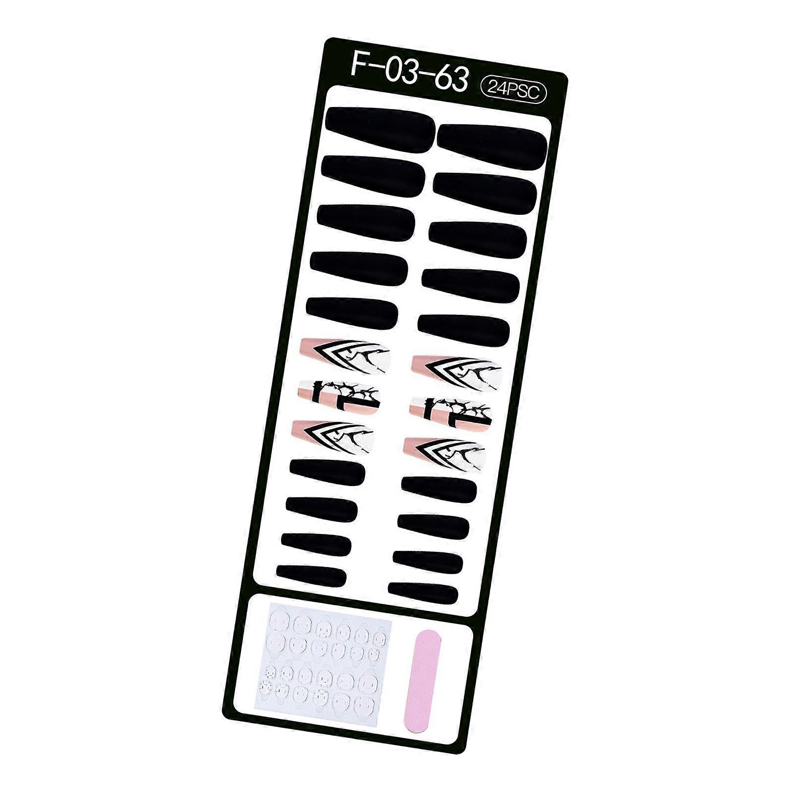 Double-Side Nail Glue Dot 24Pc x10 Sheet