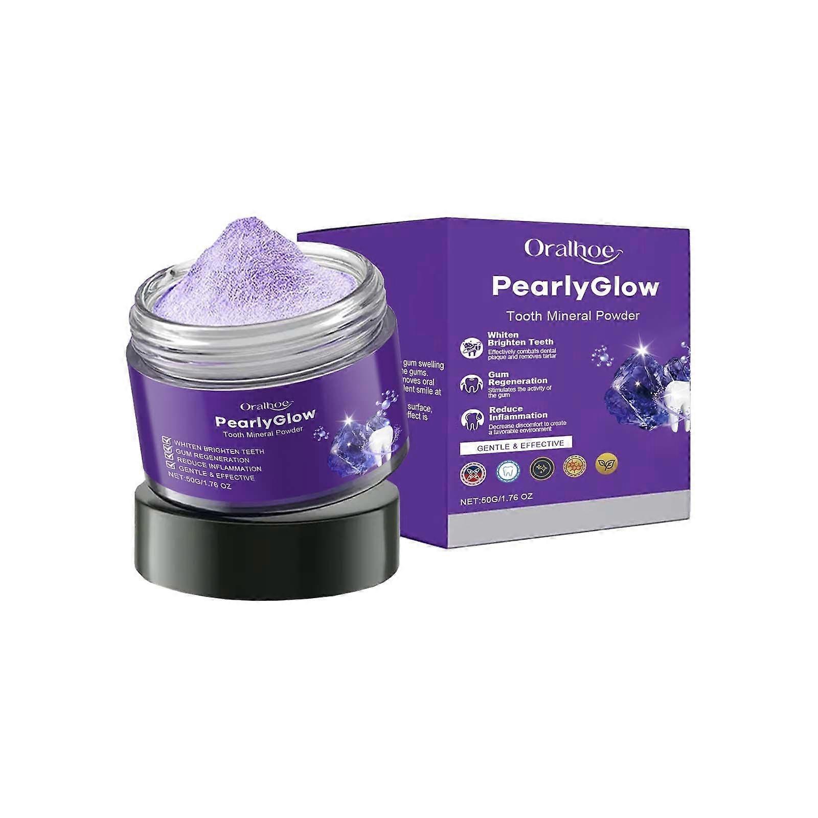 Teeth Restoration Mineral Powder, Teeth Whitening Powder, Effective in Strengtheening Teeth and Gums, Protect Gums and Fresh Breath
