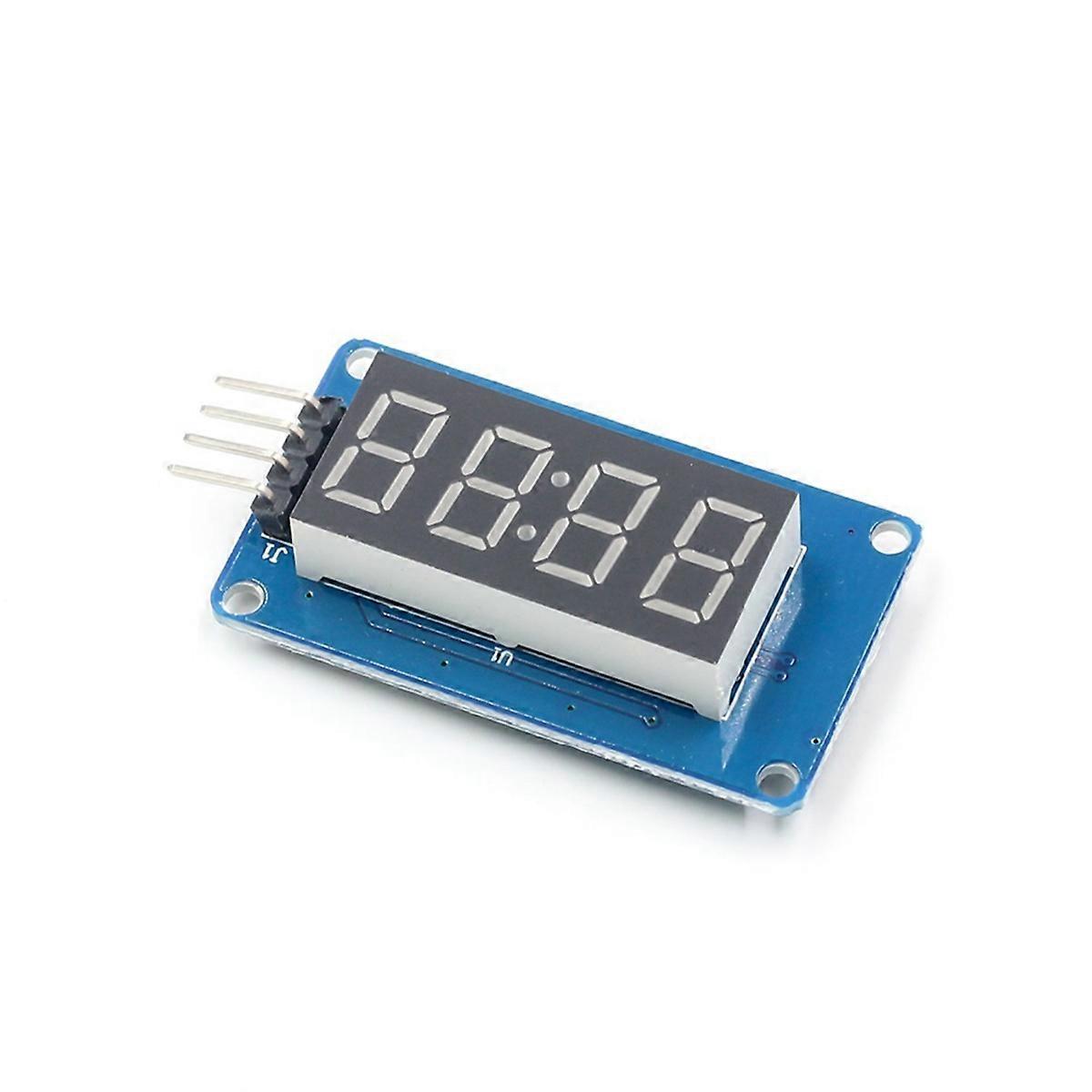 TM1637 4-Bit 7-Segment LED Display Module - 0.36" Red Digital Tube For Arduino