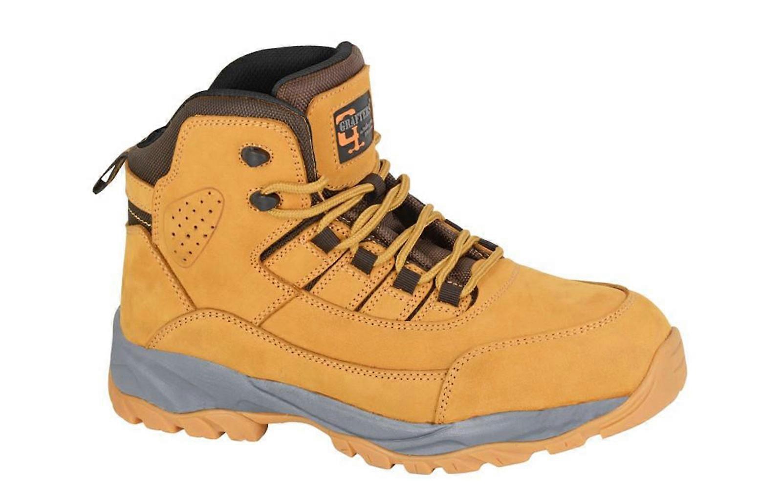 Grafters Longthorn Safety Boot Tan