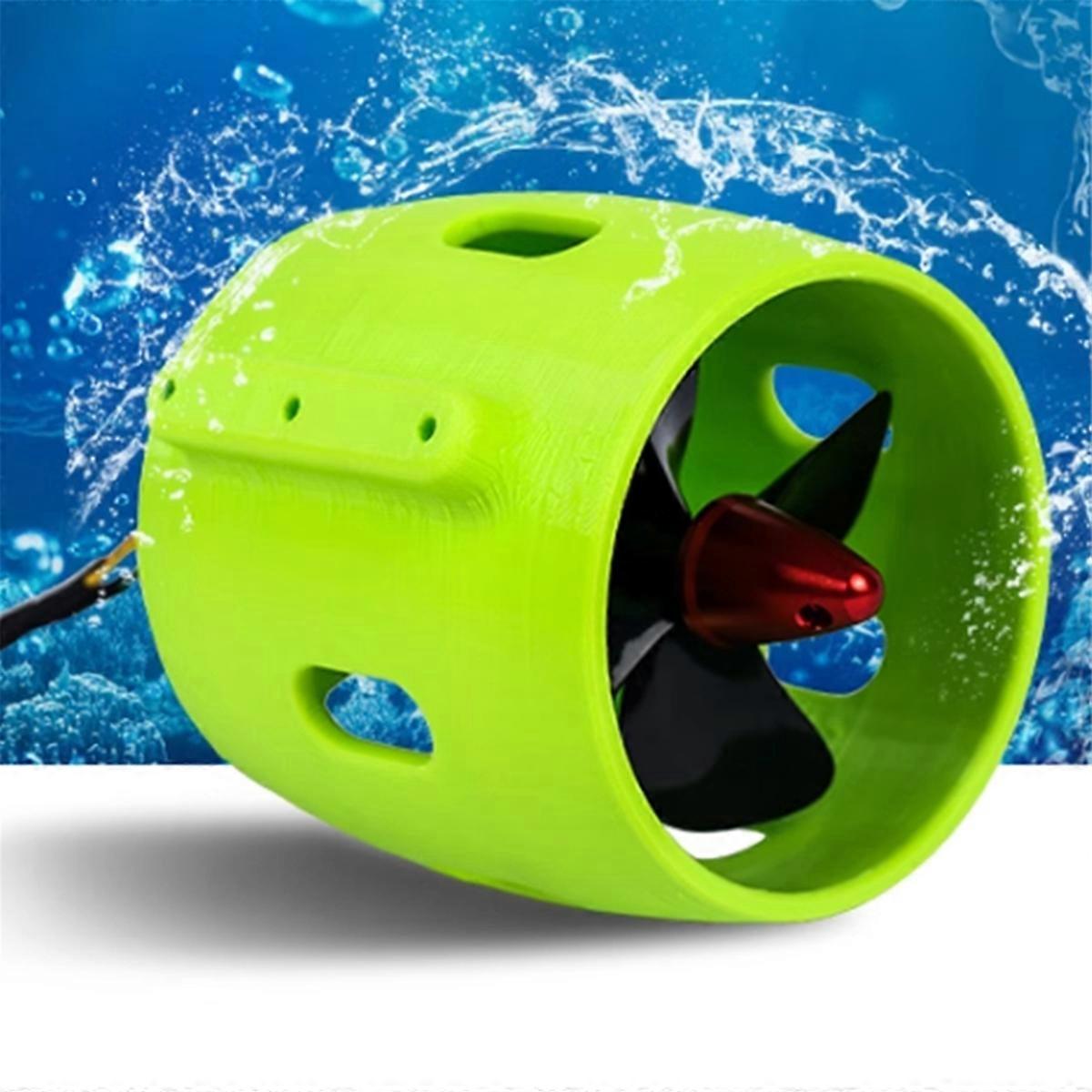 DC 12V-24V 20A Underwater Jet Boat 4 Blade CW CCW Thruster Engine for ...