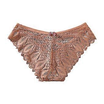 Women's Cheeky Flattering Cheeky Underwear Criss Cross Sexy Lace Panties for Ladies  White S