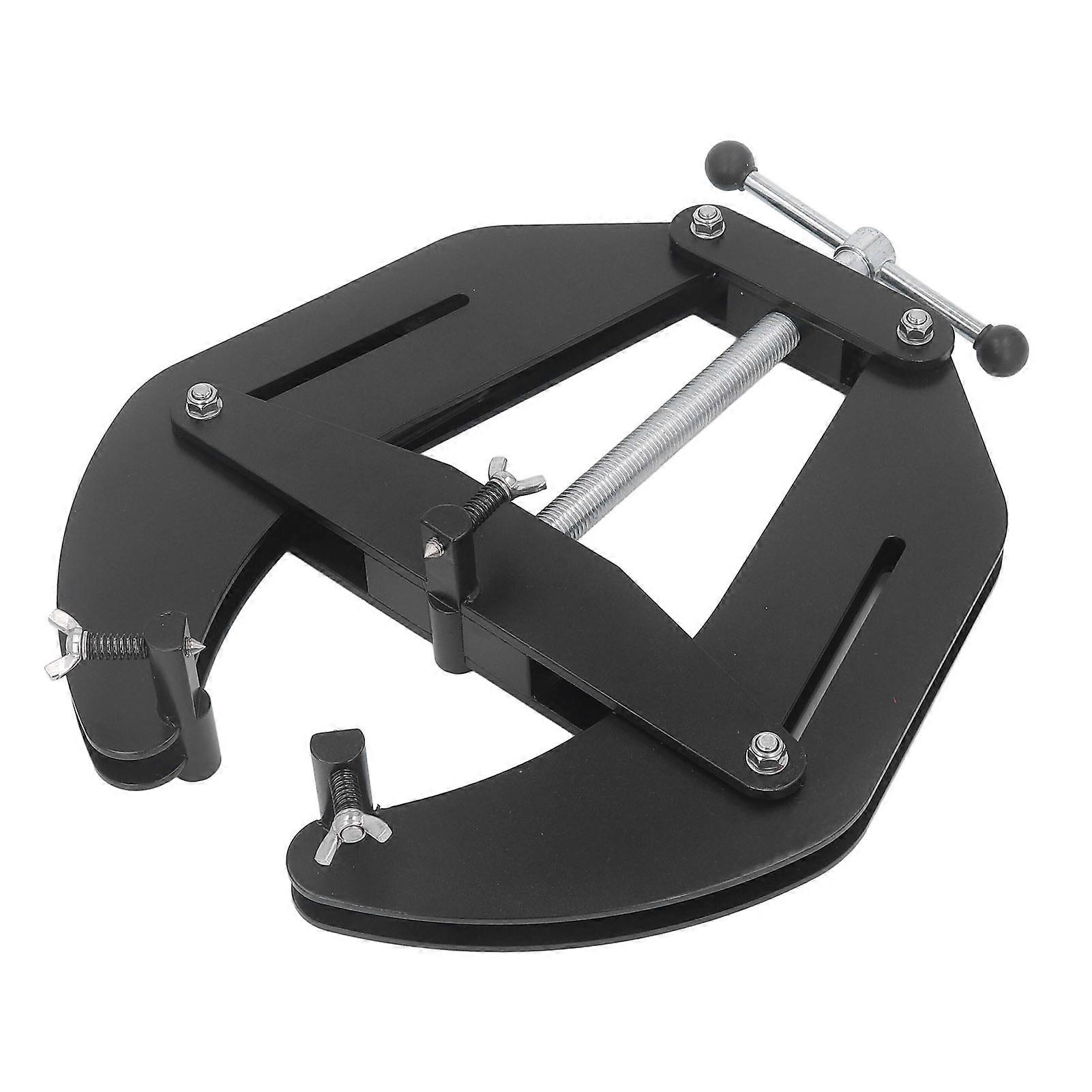 Pipe Alignment Clamp Carbon Steel Black High Strength Pipe Alignment Tool with Quick Acting Screws for Welding 