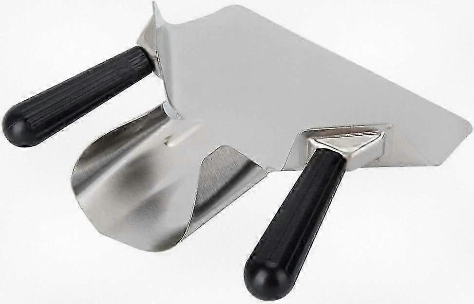 Stainless Steel Popcorn Scoop with Non-Slip Handle for Snacks & Chips - Durable Kitchen Tool