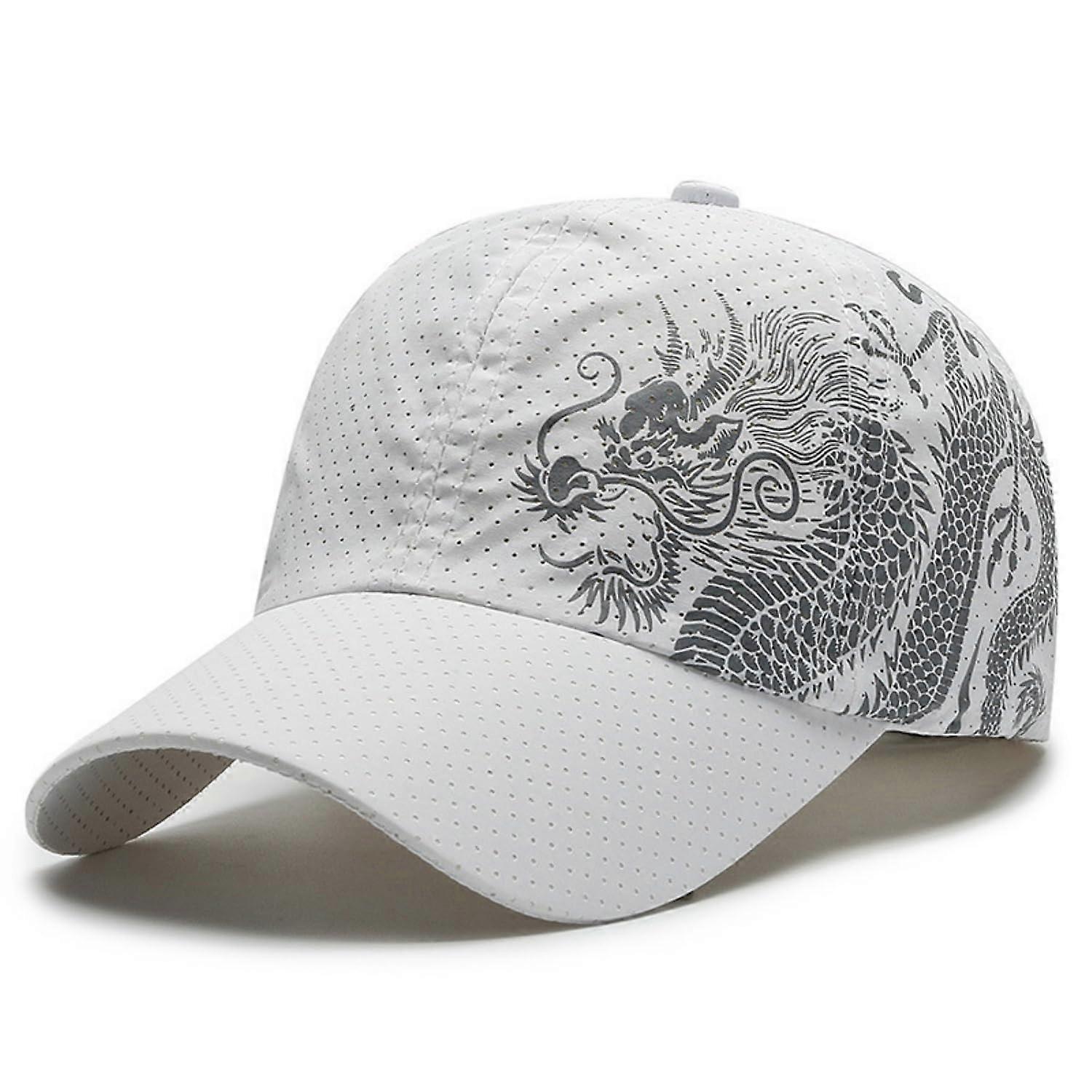 Chapeau à la mode Chapeau de camionneur Casquette de baseball Unisexe Polyester Chapeau élastique Boucle réglable Protection solaire et respirant