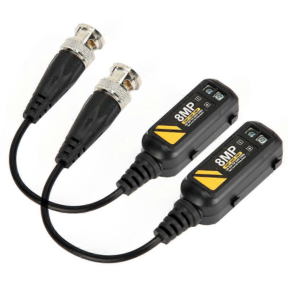 8MP CVI / AHD / TVI / CVBS HD BNC Twisted-Pair Transmitter Screw Type Joint