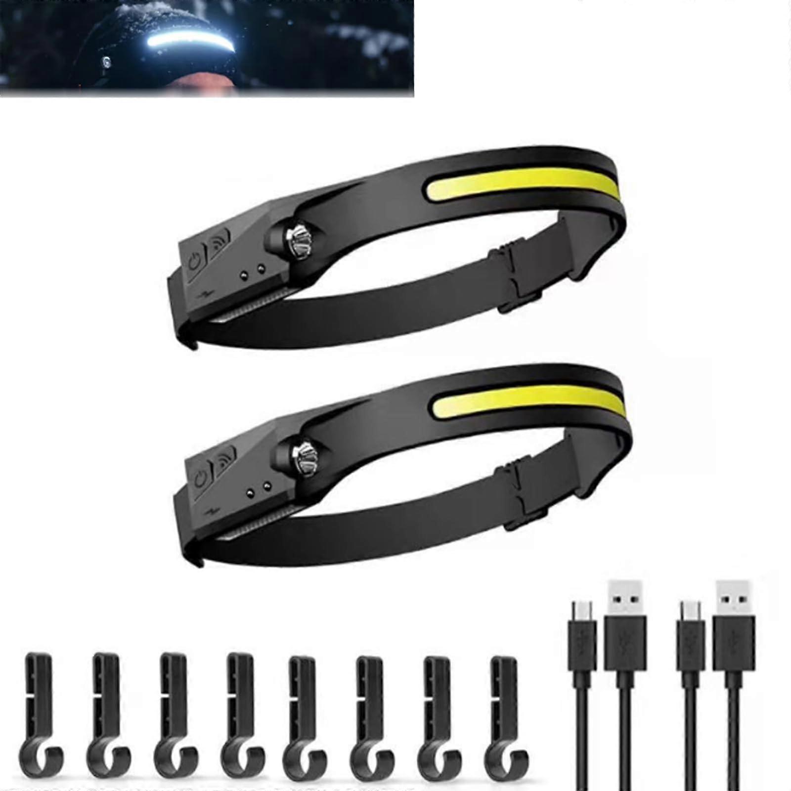 Lumen Light Headlamp, Lumen Flash Headlamp Light, Rechargeable, Hard Hat Light