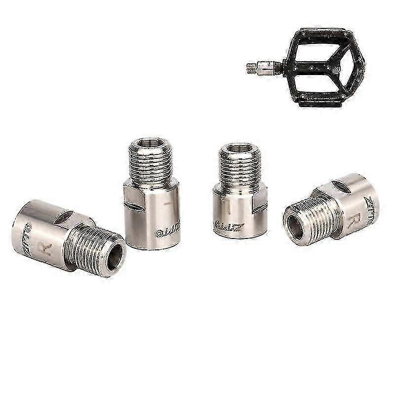 Precise Pedal Extension Bicycle Pedal Extender Shaft Natural Color Riding Comfort Less Labor-intensive Extender Edition a