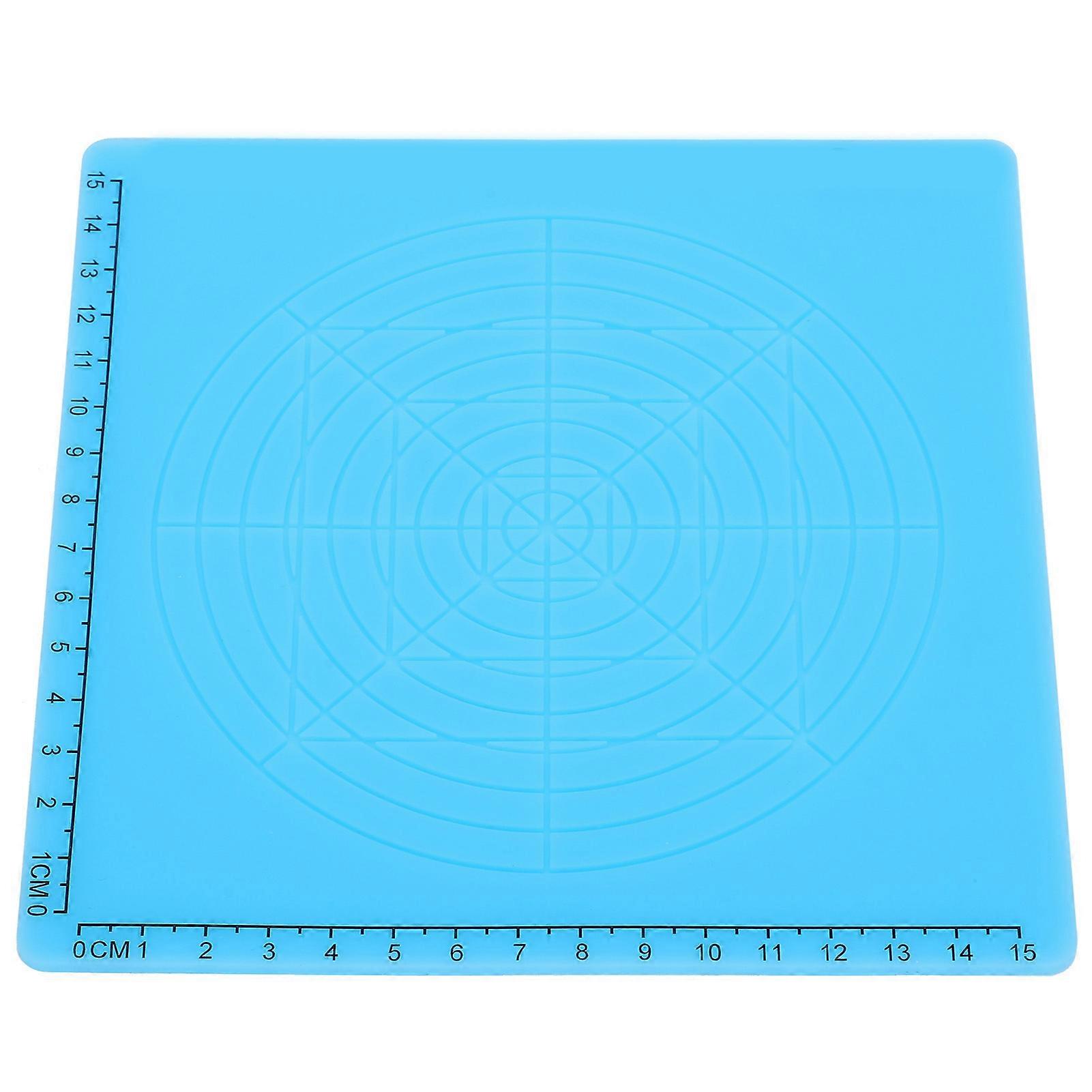 3D Printing Pen Silicone Pad Blue Copy Board Soft Mat Drawing Tool with Finger Caps Z