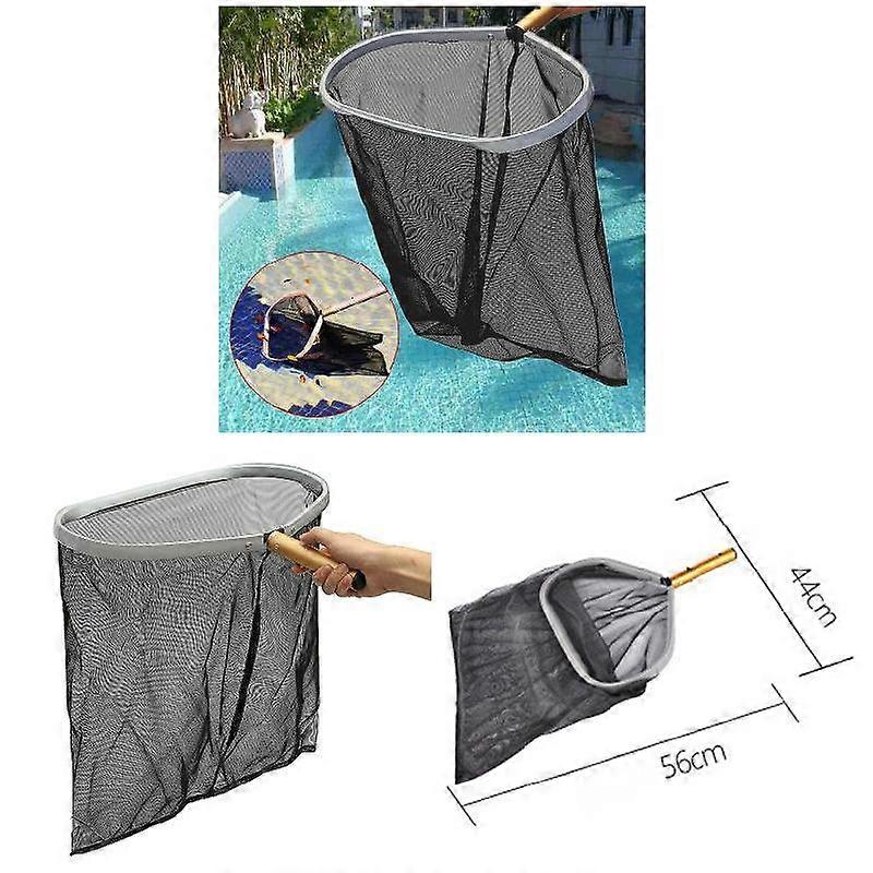 Swimming Pool Leaf Net Mesh Skimmer Net Aluminium Frame 45x40cm for Swimming Pool Leaves