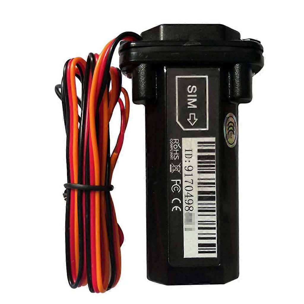 GPS / GPRS / GSM TRACKERE BIL VANNTETTE STEMMEMONITORER OVERVÅKING OVERHASTIGHETS ALARM MINI GPS GSM-POSISJONERING DATASPARING SVART