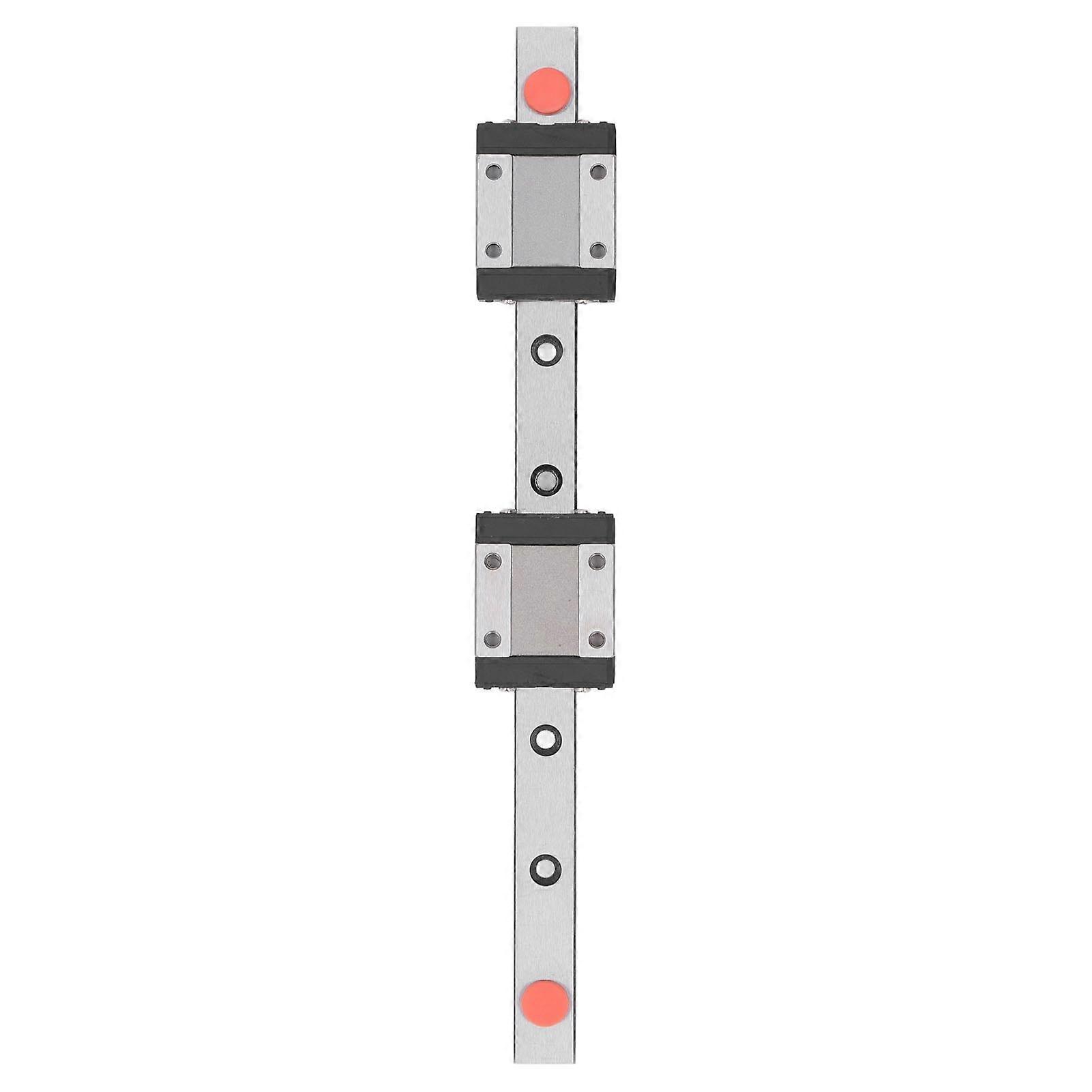 Guide Rail Miniature Linear Bearing Slider Kit MGN12C with 2pcs Slide Block for 3D Printers and CNC Parts